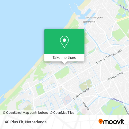 40 Plus Fit map