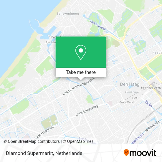 Diamond Supermarkt map