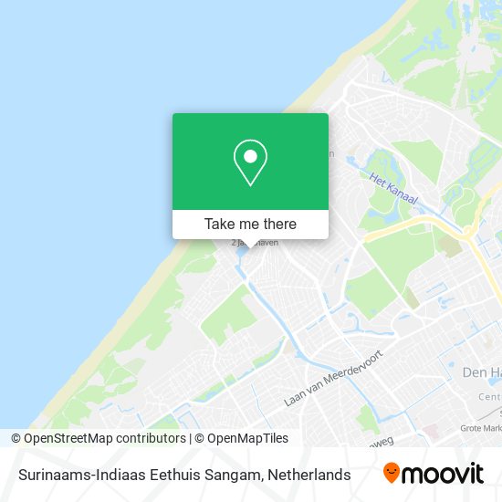 Surinaams-Indiaas Eethuis Sangam map