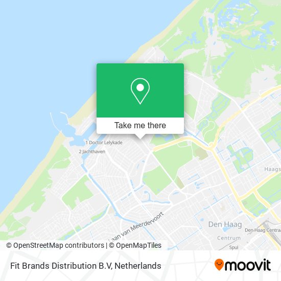 Fit Brands Distribution B.V map