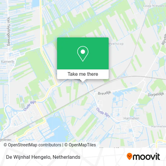De Wijnhal Hengelo map