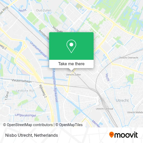 Nisbo Utrecht map
