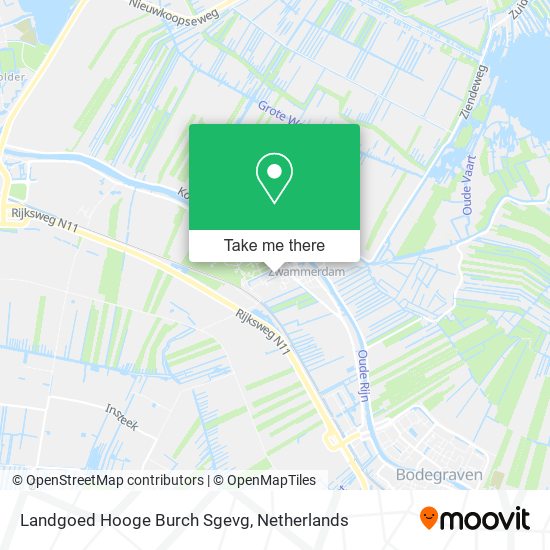 Landgoed Hooge Burch Sgevg map