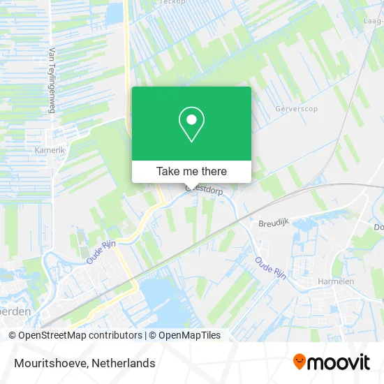 Mouritshoeve map