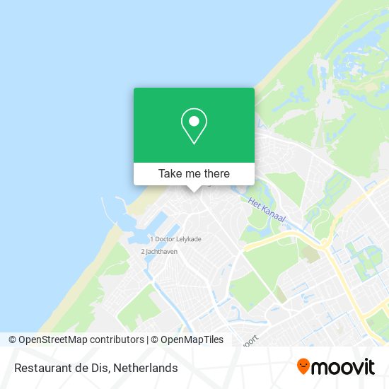 Restaurant de Dis map