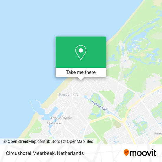 Circushotel Meerbeek map