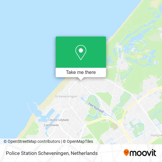 Police Station Scheveningen map