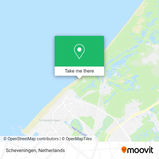 Scheveningen map