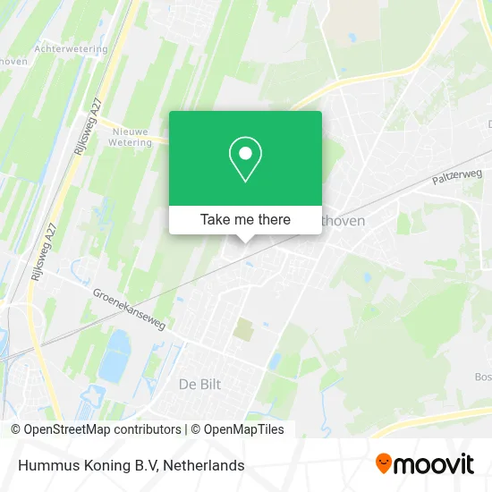 Hummus Koning B.V map