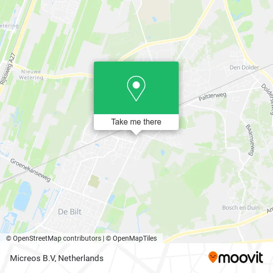 Micreos B.V map