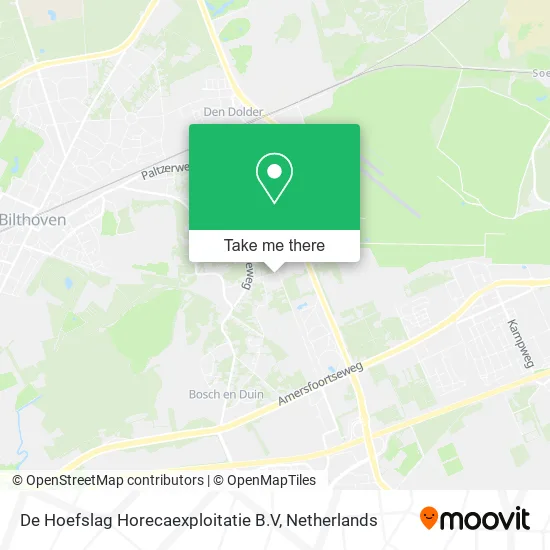 De Hoefslag Horecaexploitatie B.V map