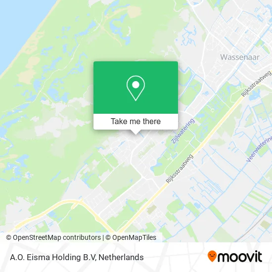 A.O. Eisma Holding B.V map
