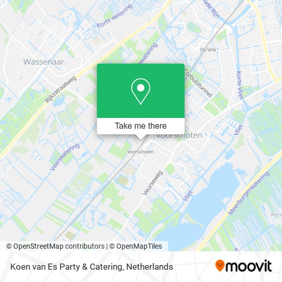 Koen van Es Party & Catering map