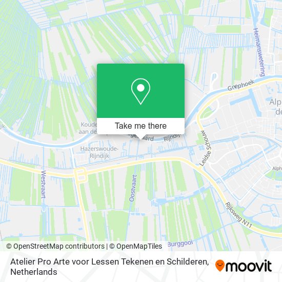 Atelier Pro Arte voor Lessen Tekenen en Schilderen map
