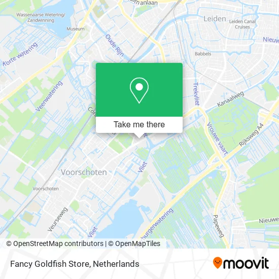 Fancy Goldfish Store map