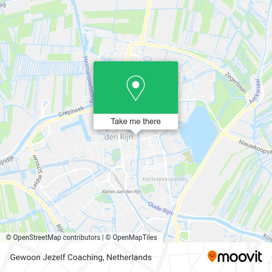 Gewoon Jezelf Coaching map