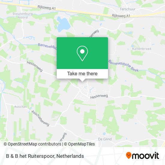 B & B het Ruiterspoor map