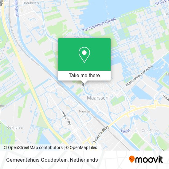 Gemeentehuis Goudestein map