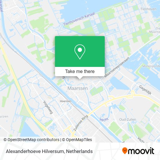 Alexanderhoeve Hilversum Karte