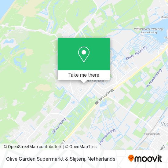 Olive Garden Supermarkt & Slijterij map