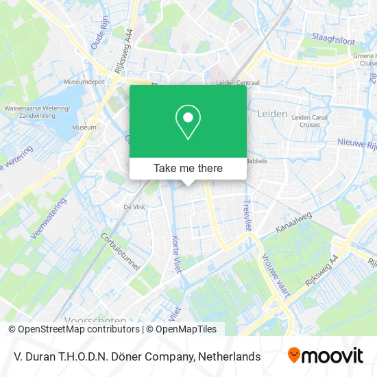 V. Duran T.H.O.D.N. Döner Company map