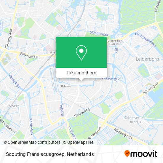 Scouting Fransiscusgroep map