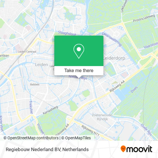 Regiebouw Nederland BV map