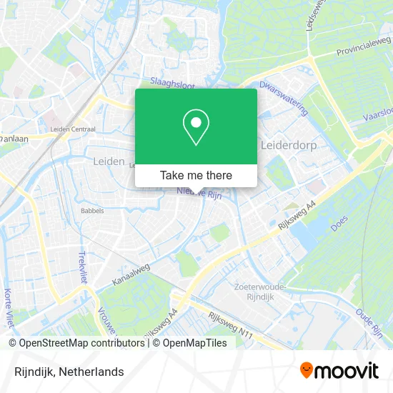 Rijndijk map