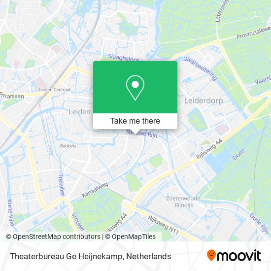 Theaterbureau Ge Heijnekamp map