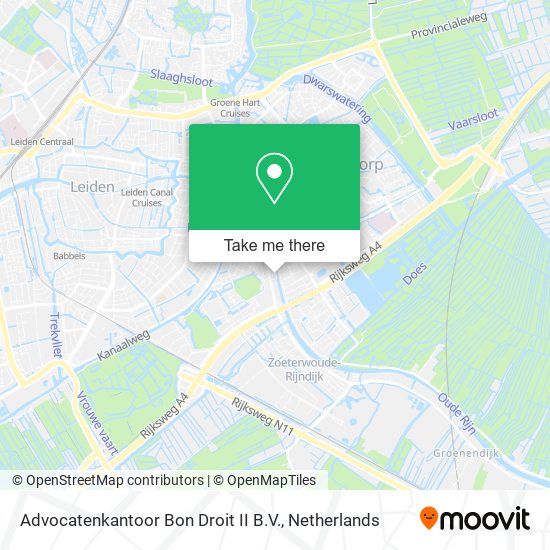 Advocatenkantoor Bon Droit II B.V. map