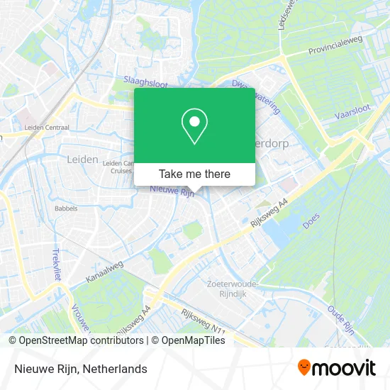 Nieuwe Rijn map
