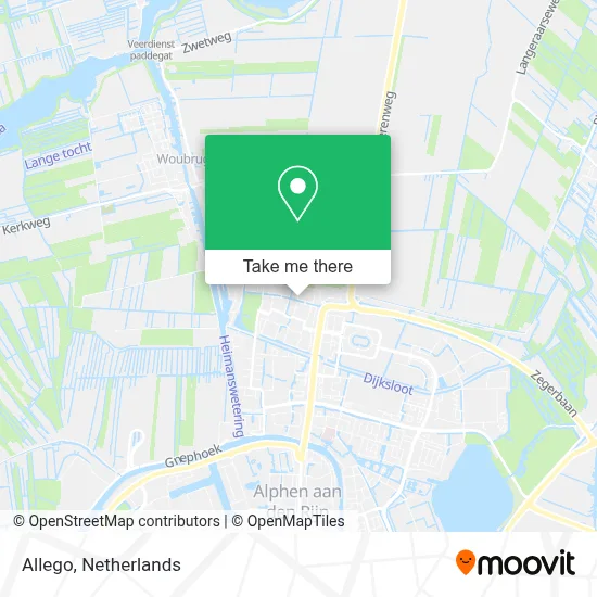 Allego map