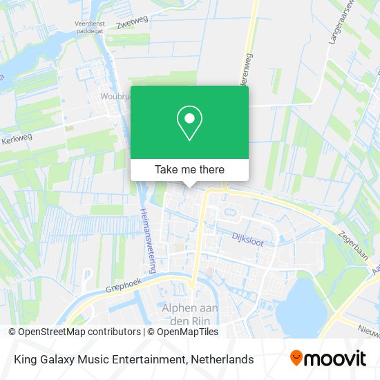 King Galaxy Music Entertainment map