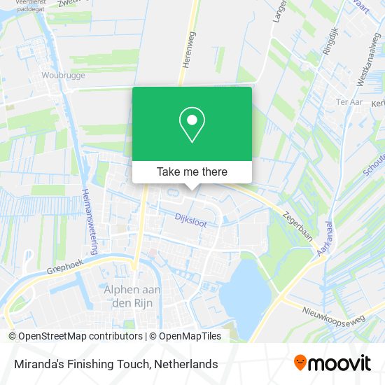 Miranda's Finishing Touch map