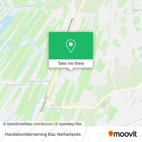 Handelsonderneming Bax map