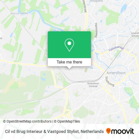 Cil vd Brug Interieur & Vastgoed Stylist map