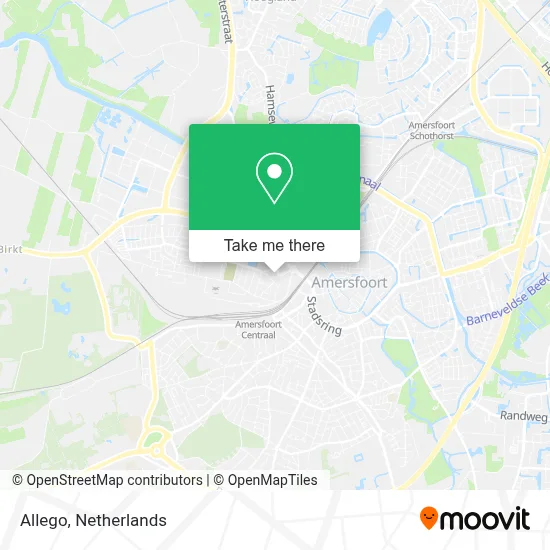 Allego map