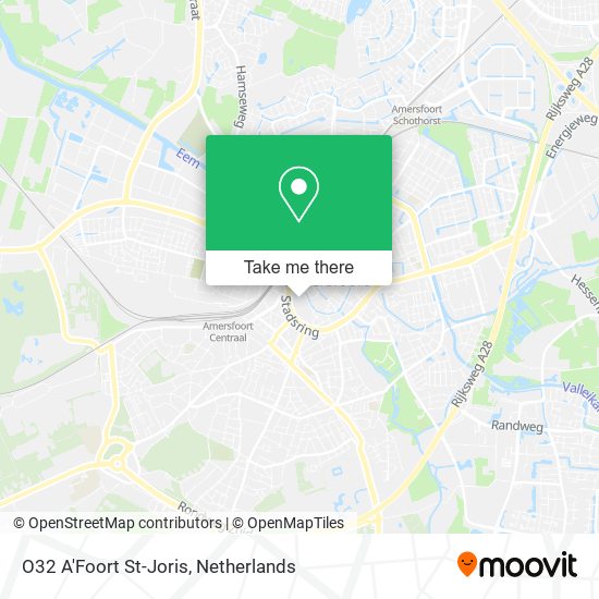 O32 A'Foort St-Joris map
