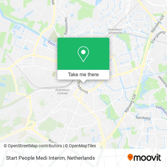 Start People Medi Interim map