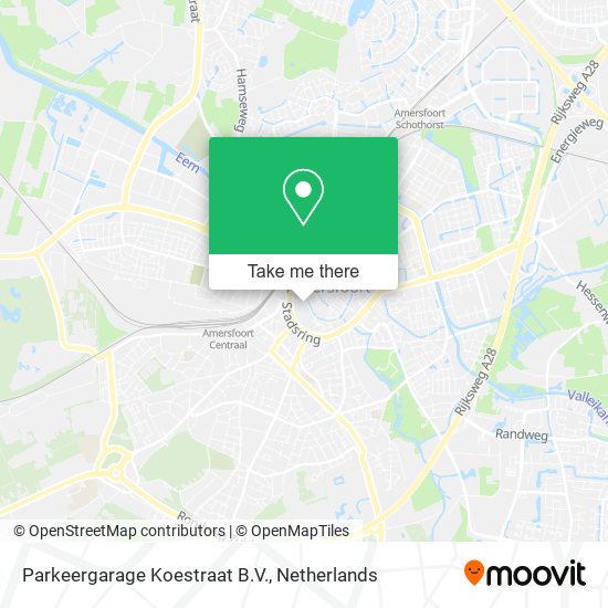 Parkeergarage Koestraat B.V. map