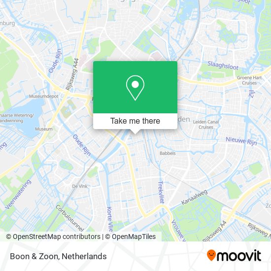 Boon & Zoon map