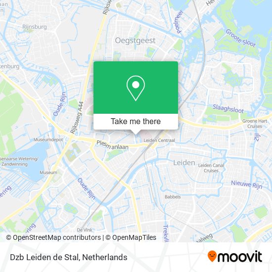 Dzb Leiden de Stal map