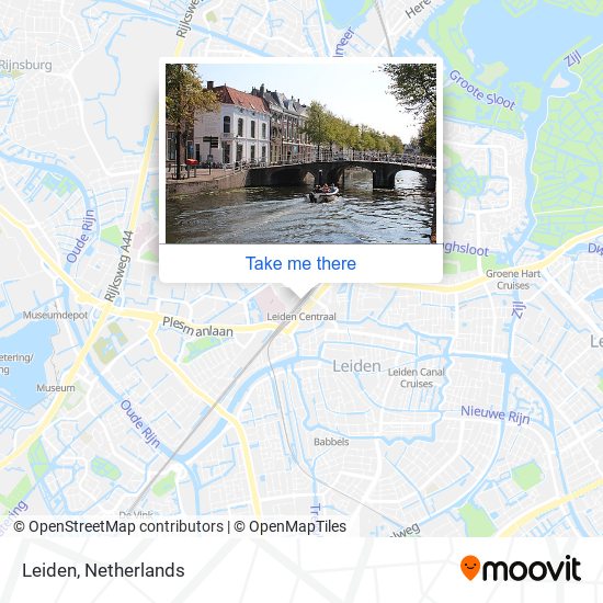 Leiden map