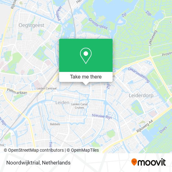 Noordwijktrial map