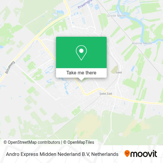 Andro Express Midden Nederland B.V map