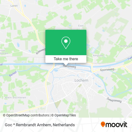 Goc * Rembrandt Arnhem map
