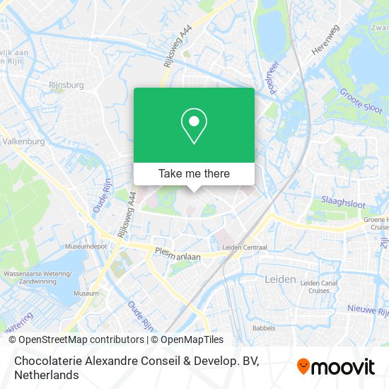 Chocolaterie Alexandre Conseil & Develop. BV map