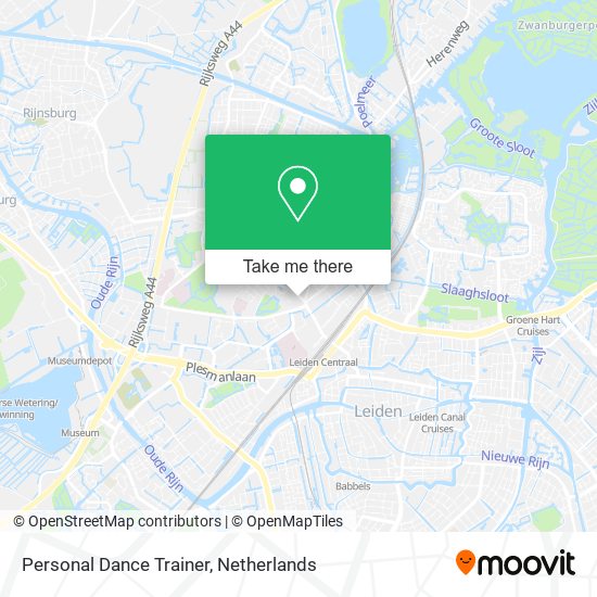 Personal Dance Trainer map