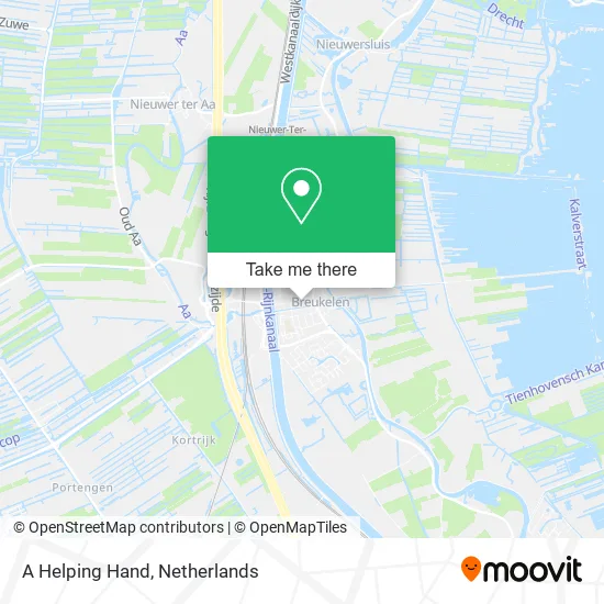 A Helping Hand map