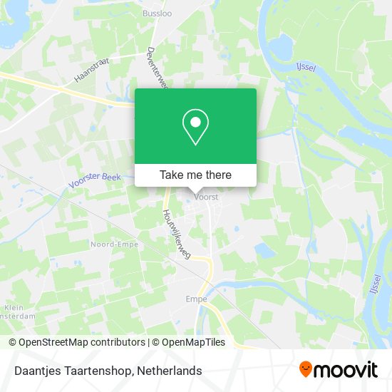 Daantjes Taartenshop map